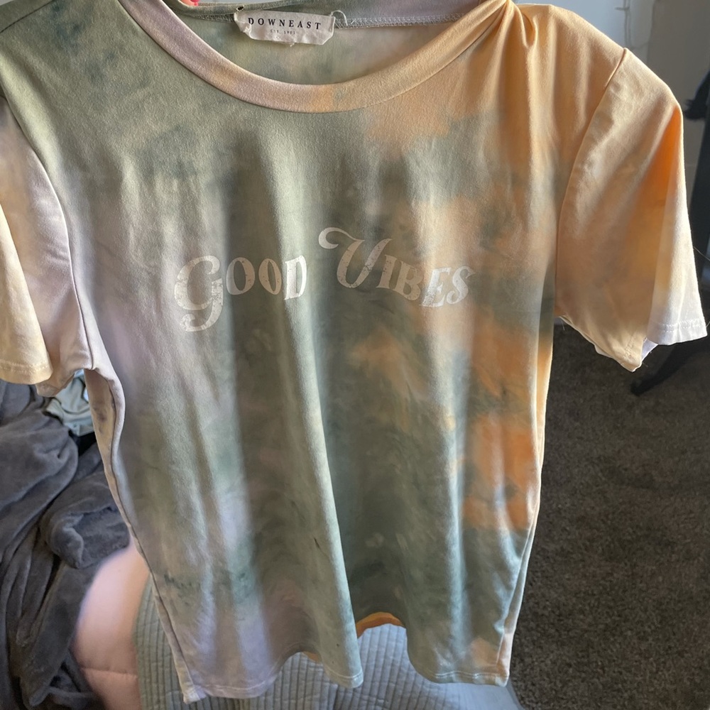 Good Vibe Shirt! Tie Dye!